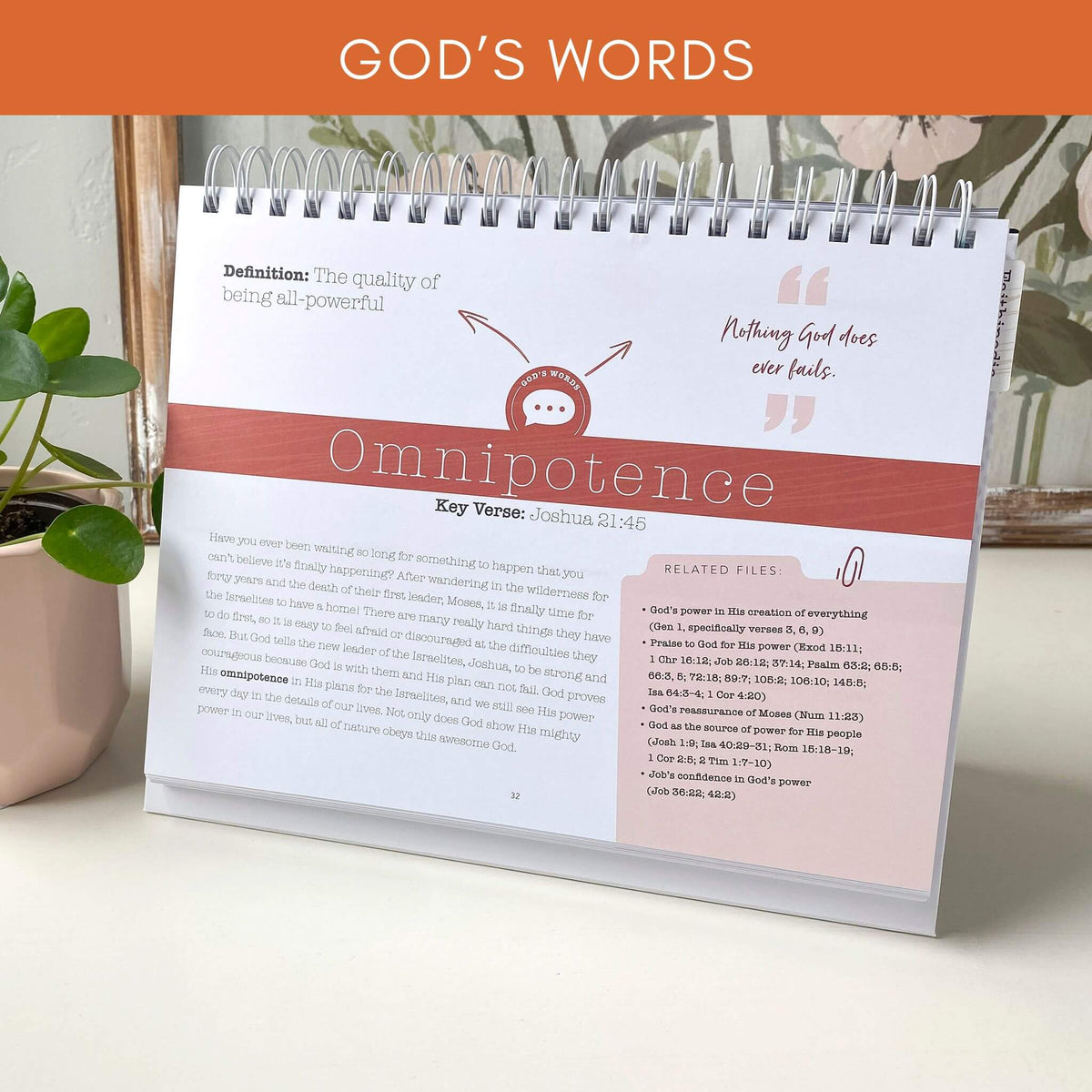 God&#39;s Words in the Bible Old Testament study flipbook