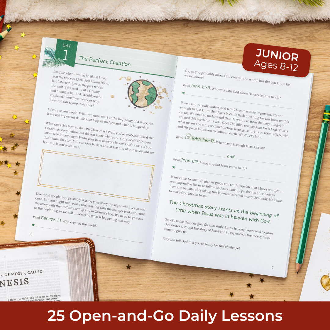 25 Open and go lessons about the reason for the season