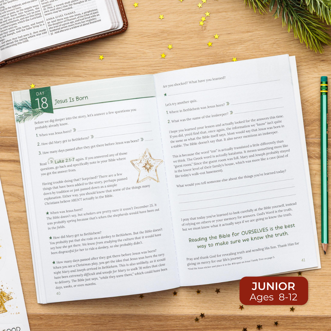 Lesson 18 of the Christmas Bible study