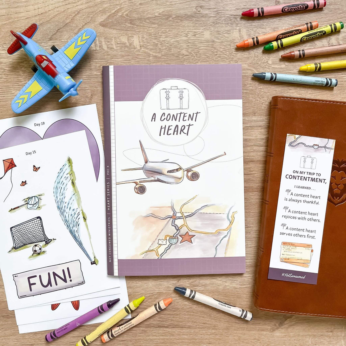 Contentment Bible studies for Pre-K