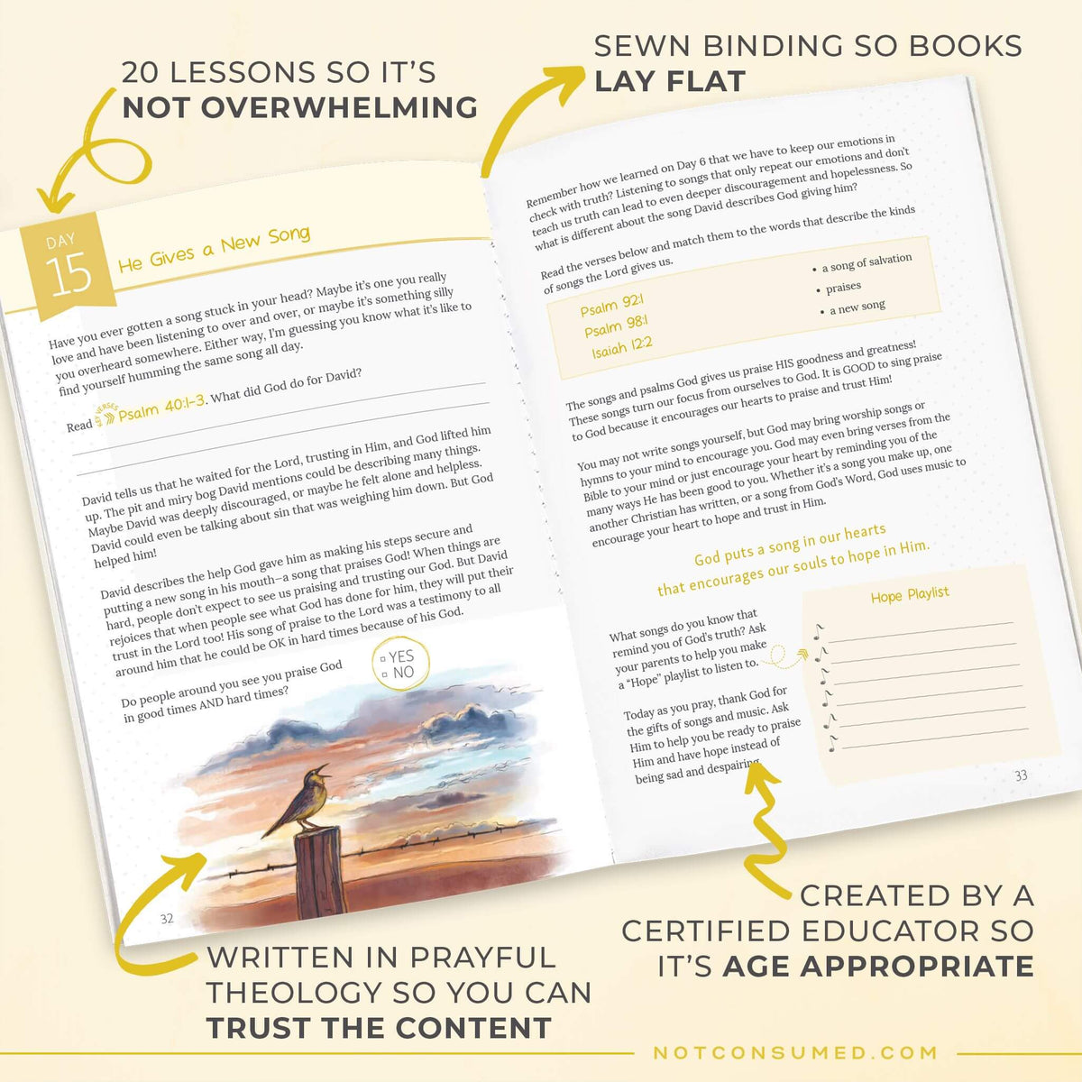 Abounding in Hope Family Bible Study features