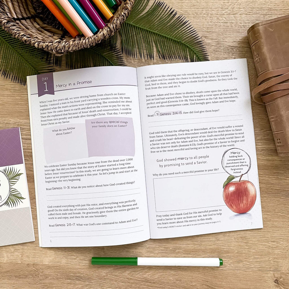 Easter Bible Study for kids inside