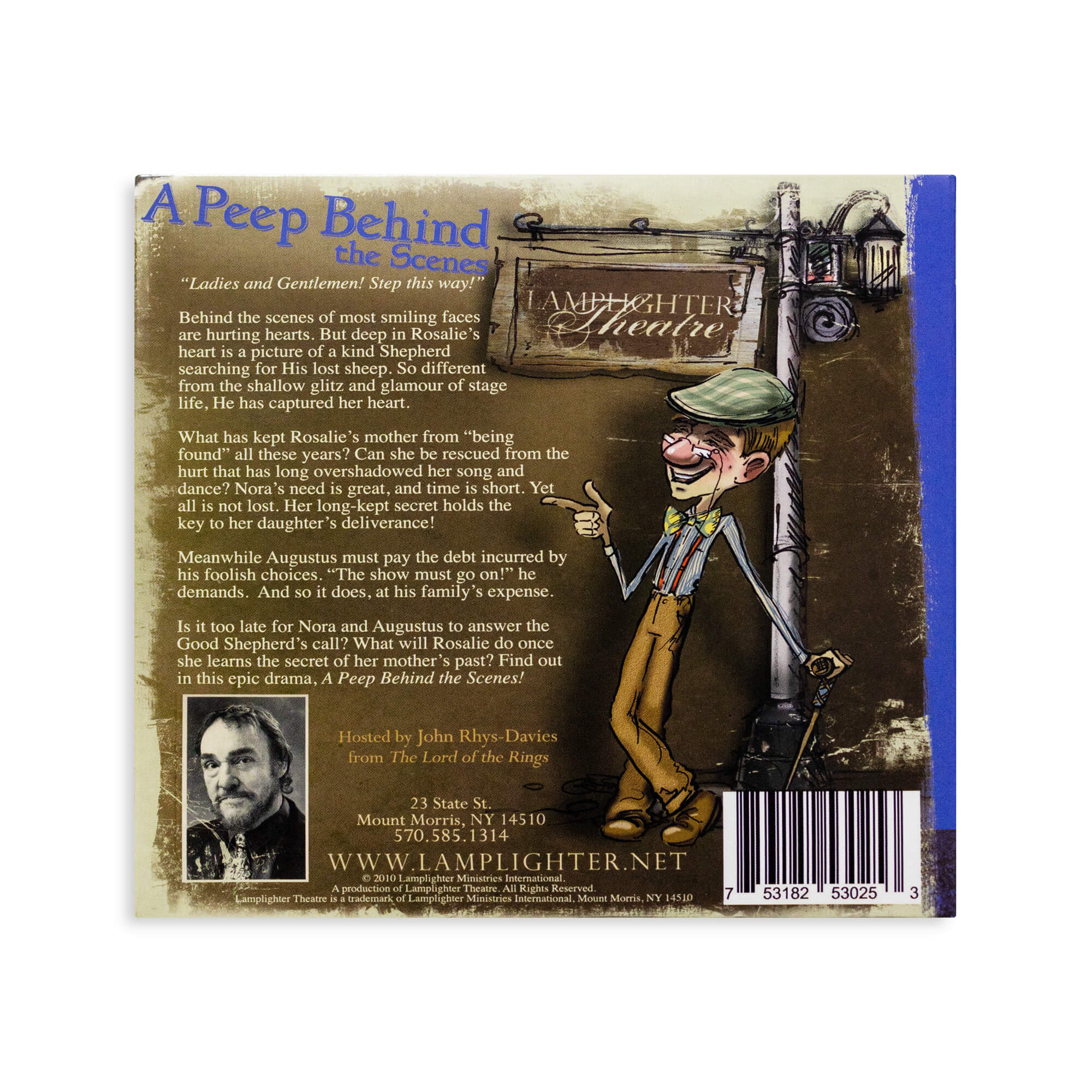 A Peep Behind the Scenes Audio Drama cover
