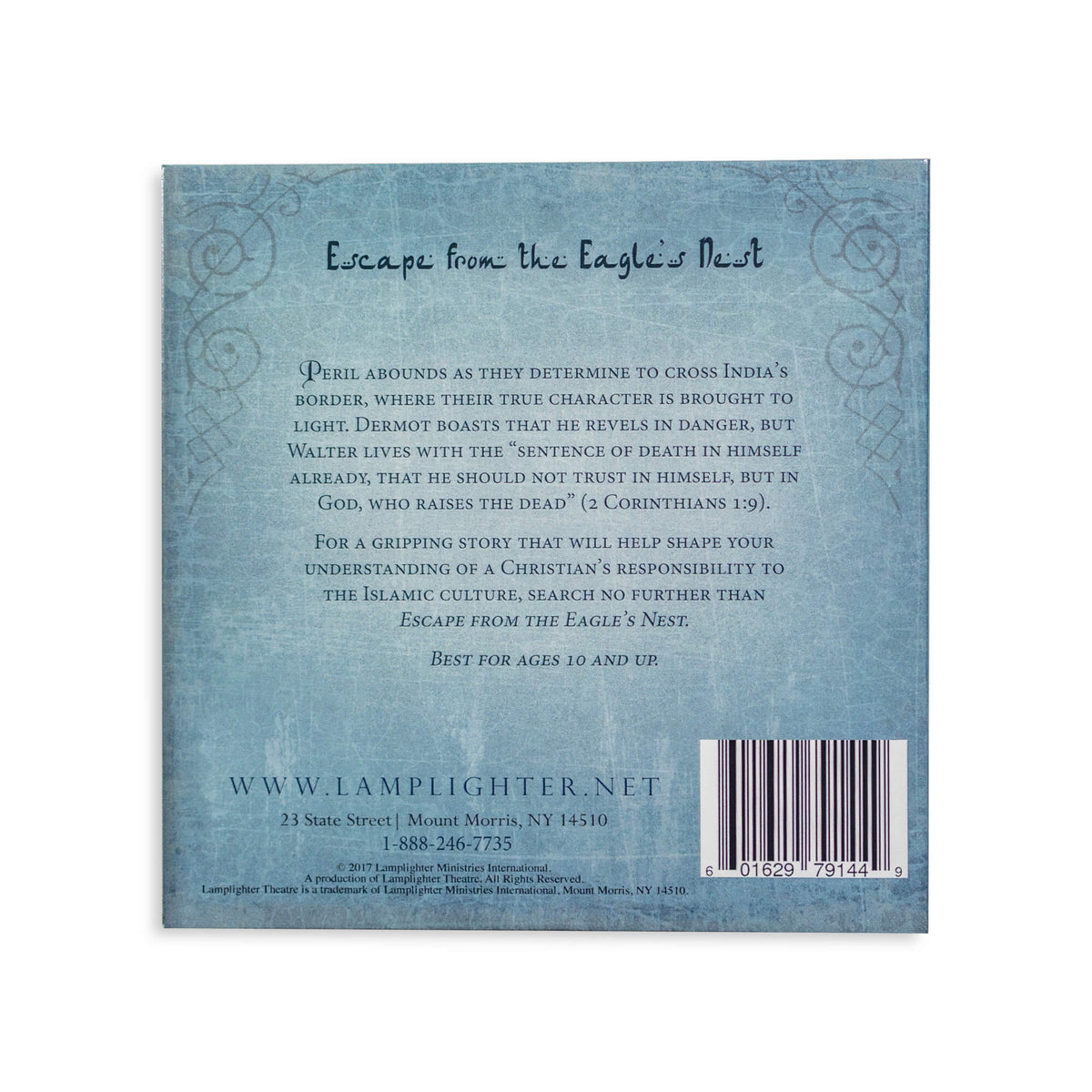 Escape From the Eagle&#39;s Nest Audio Drama CD (back)