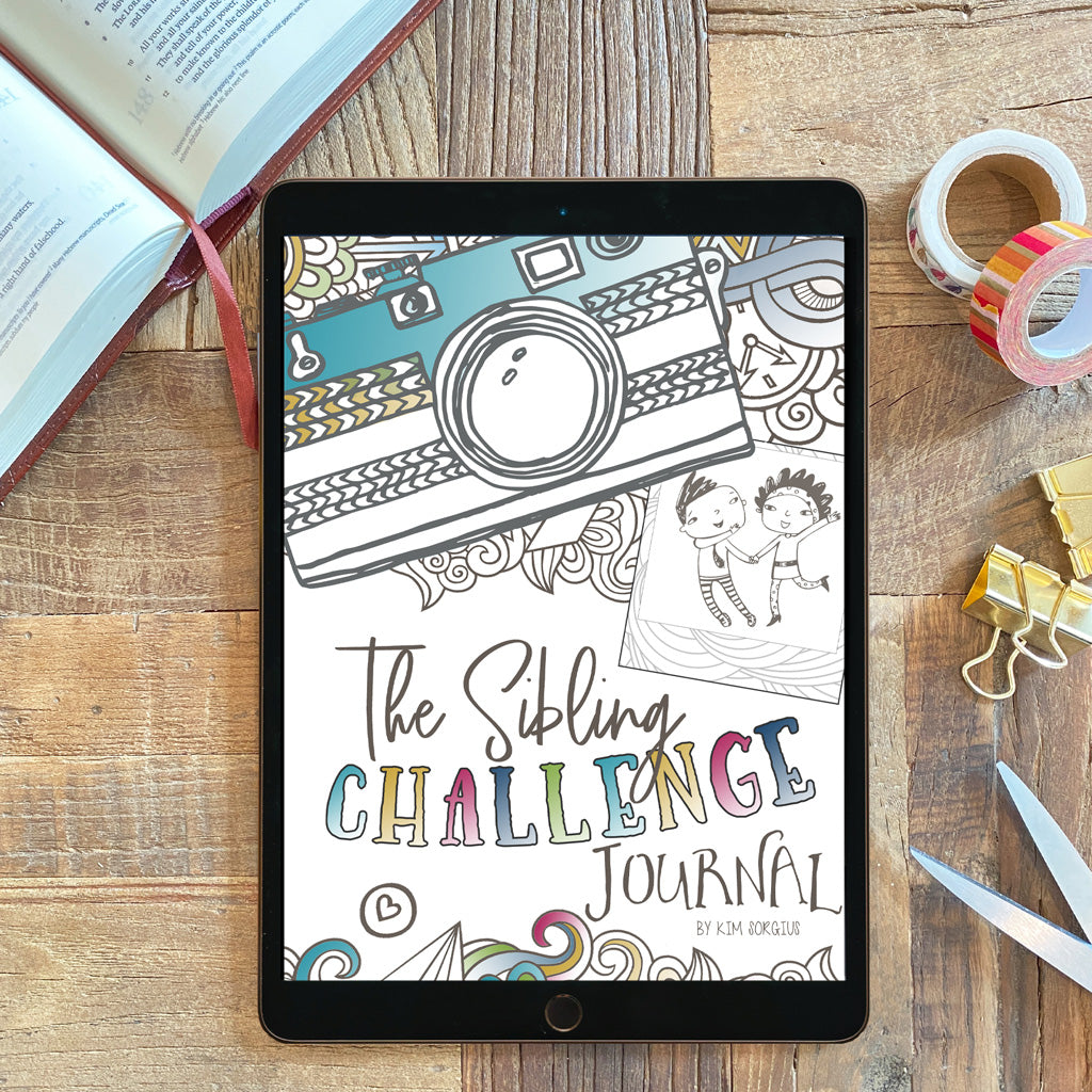 Sibling Challenge Journal digital