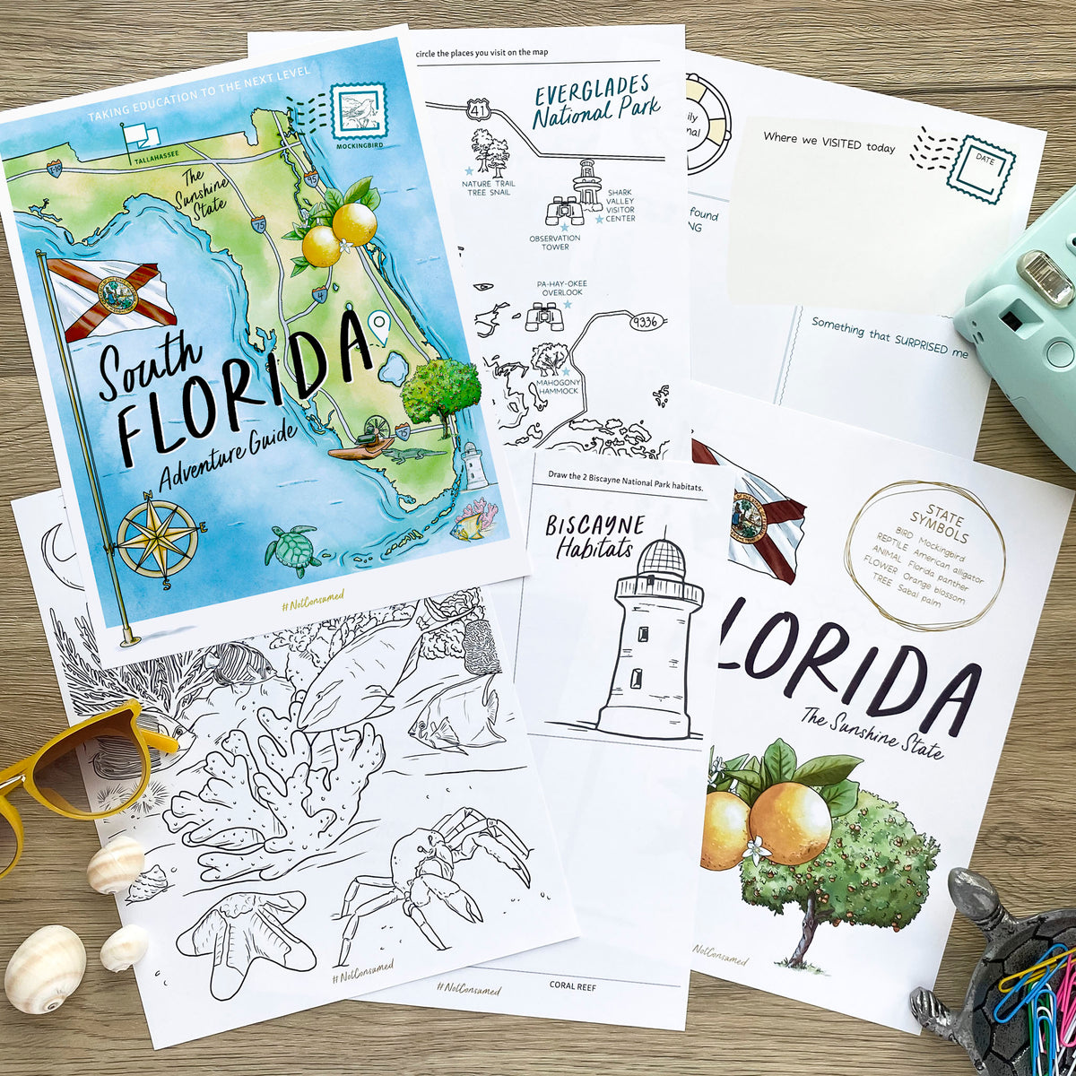 Florida printable fun pack