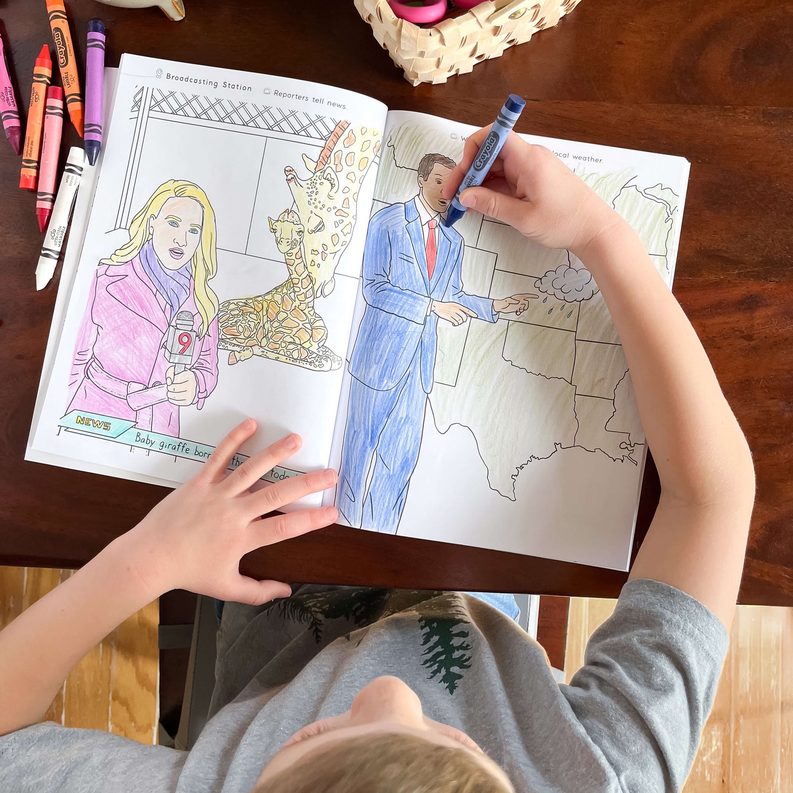 learning through coloring