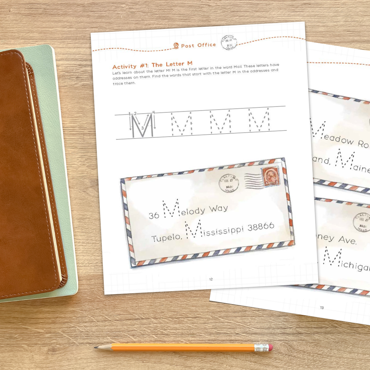 All Around Town Pre-K Workbook (digital)