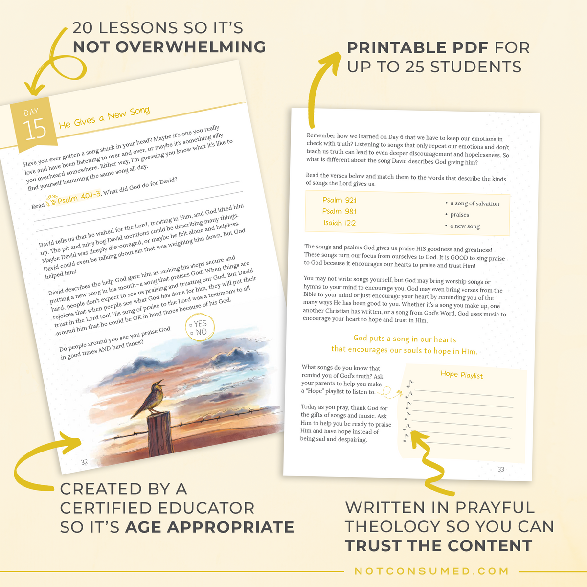 Abounding in Hope digital printable Bible Study features for groups