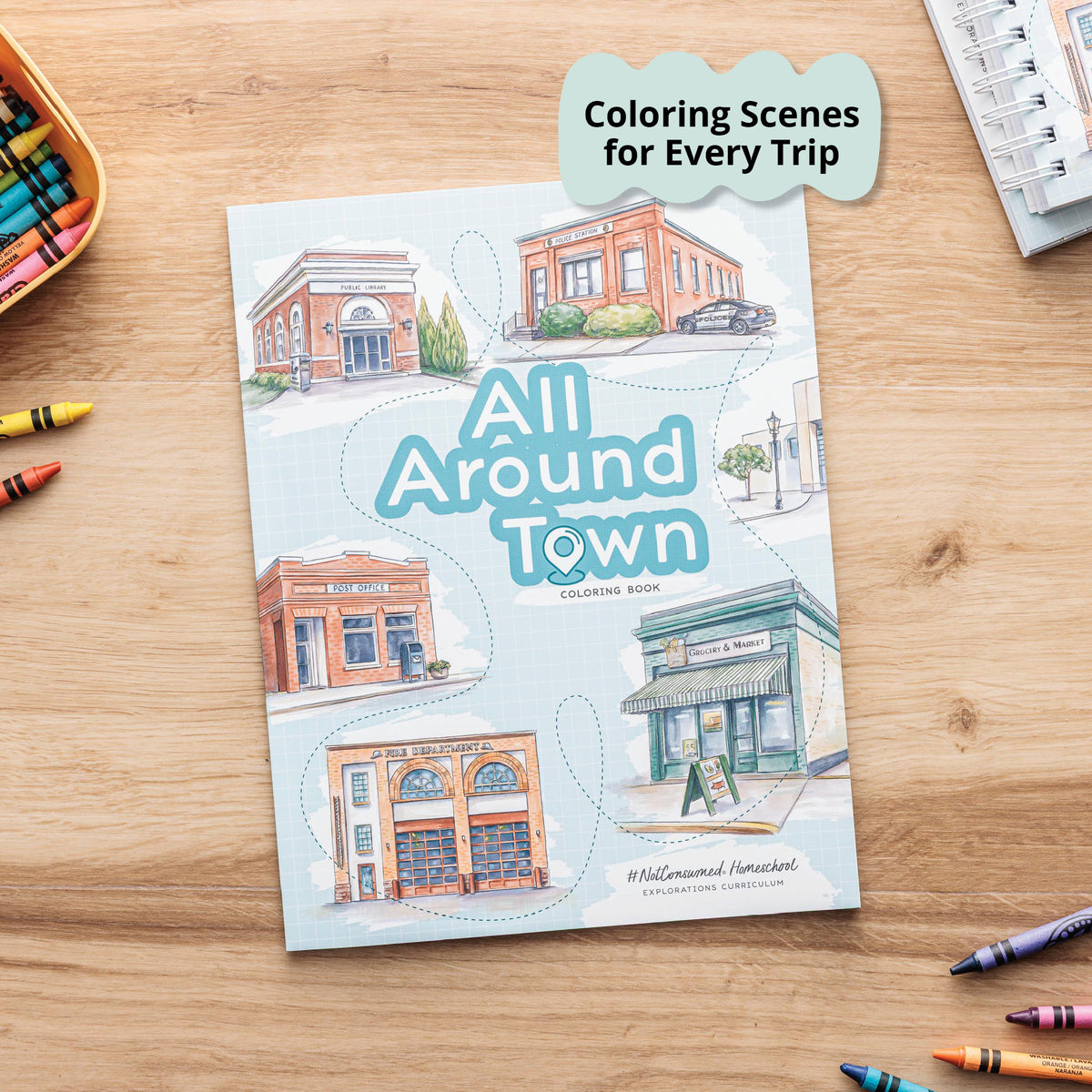 Coloring book for Pre-K students