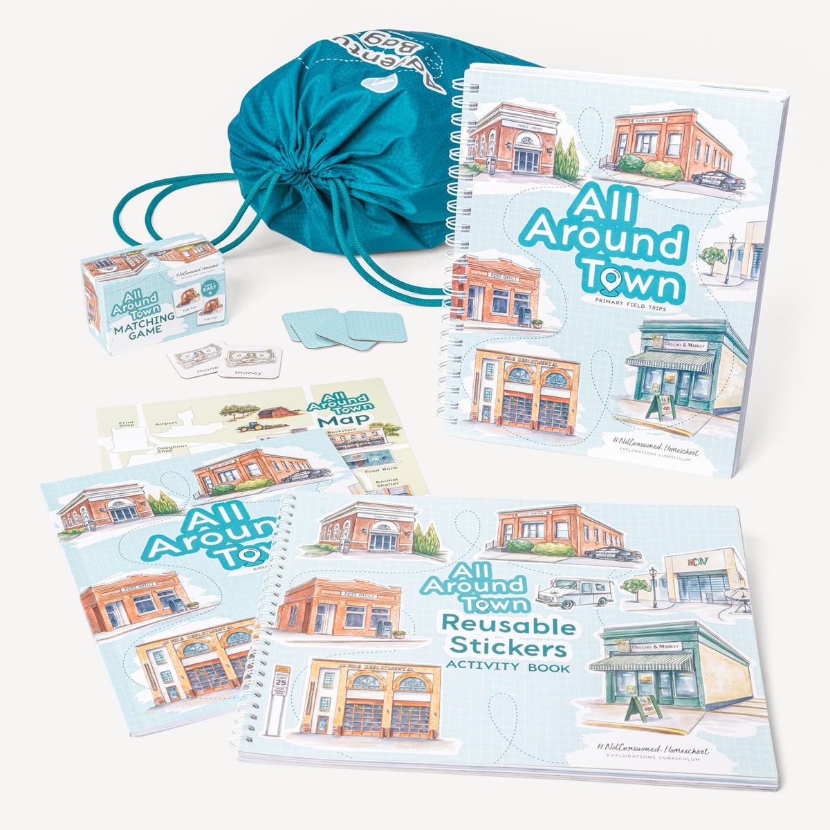 All Around Town Pre-K Curriculum Kit
