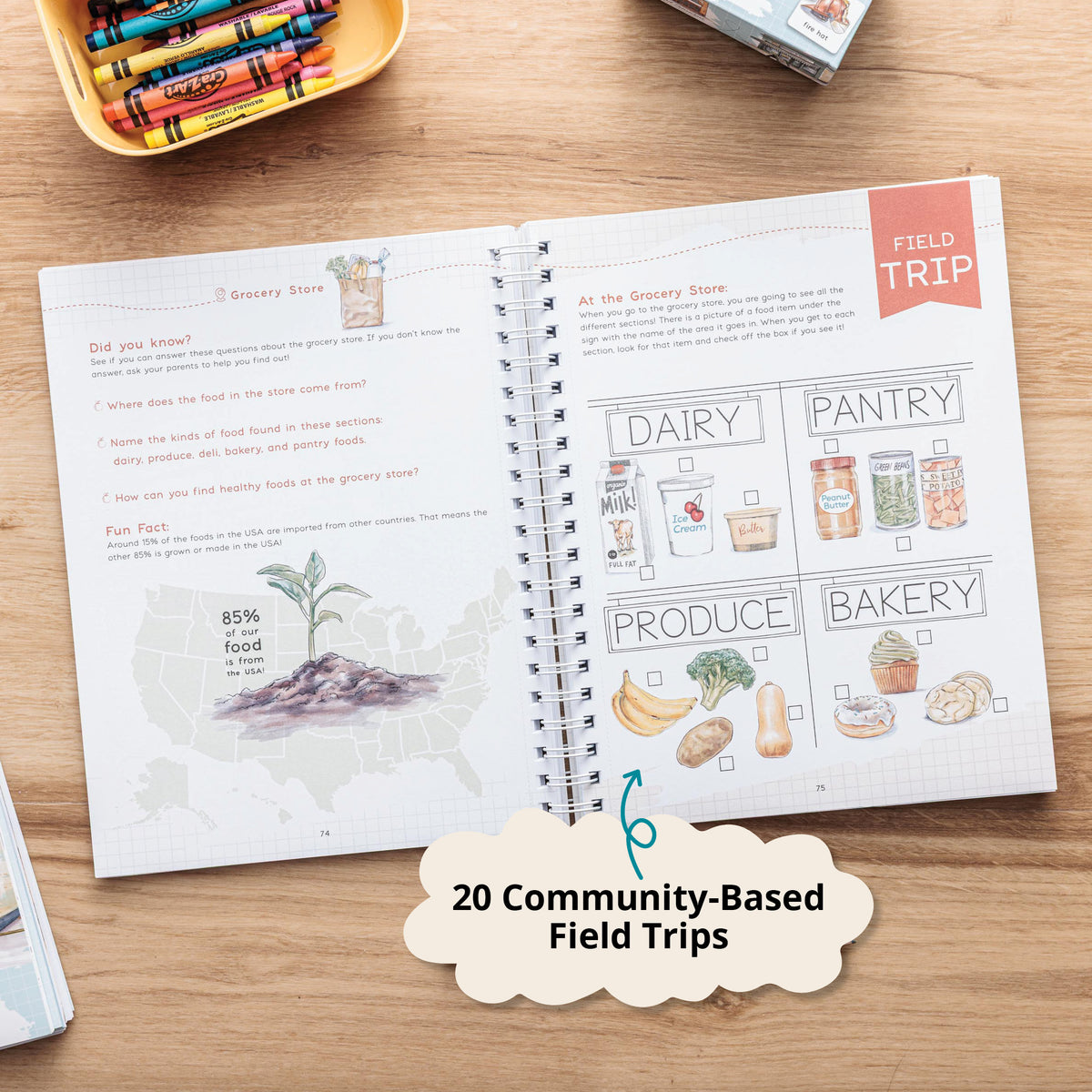 Pre-K with field trips