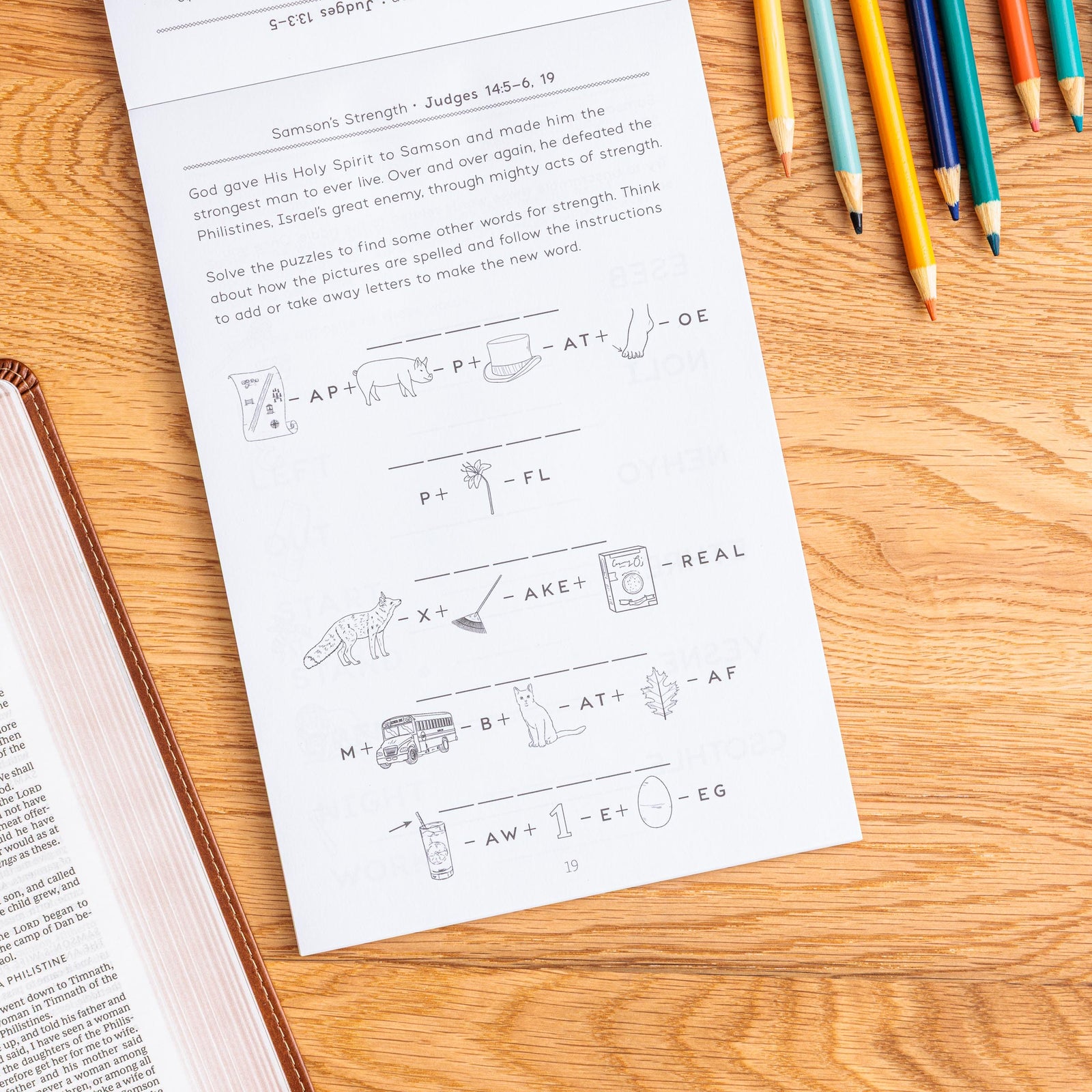 Biblical car activities for kids