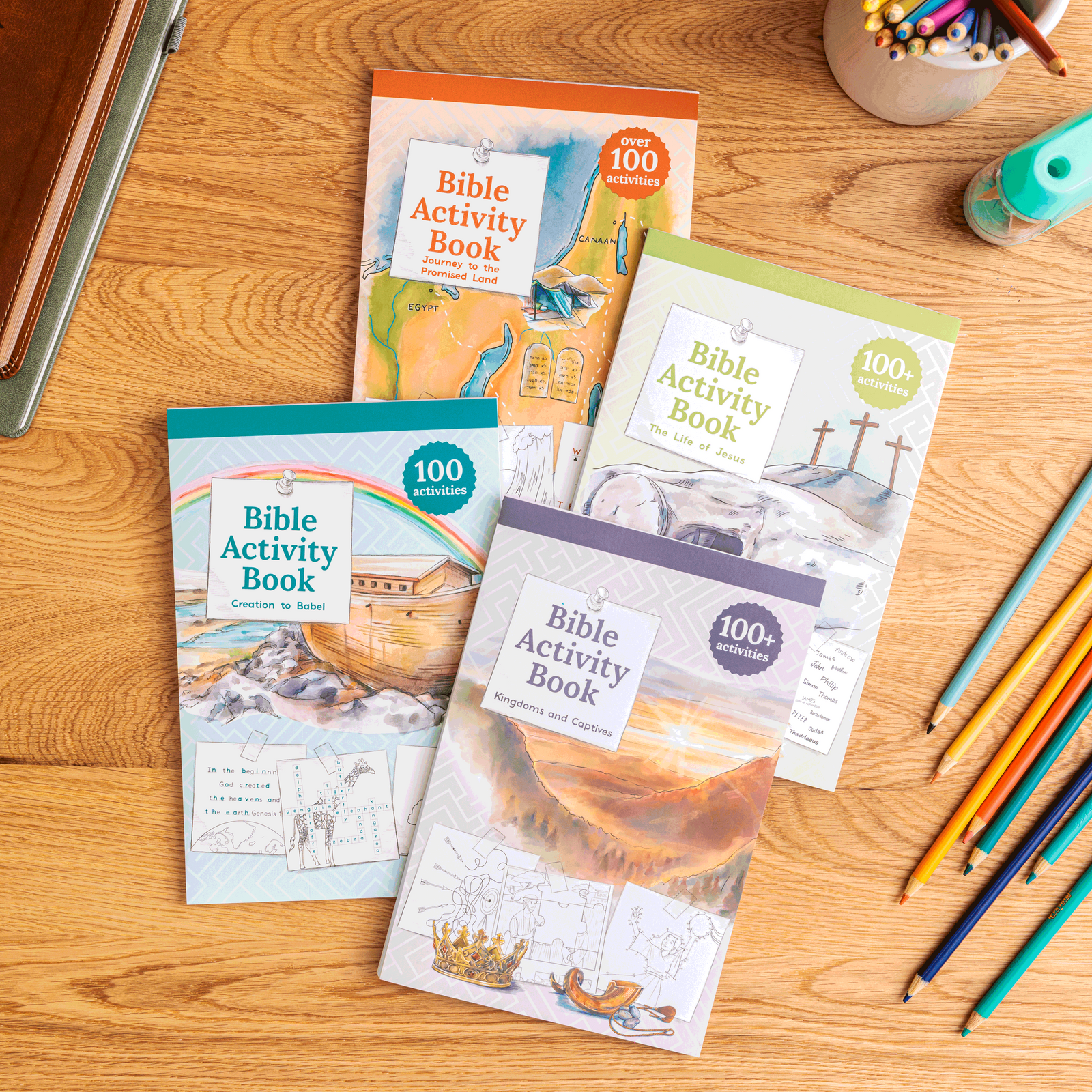 Bible activity books for kids