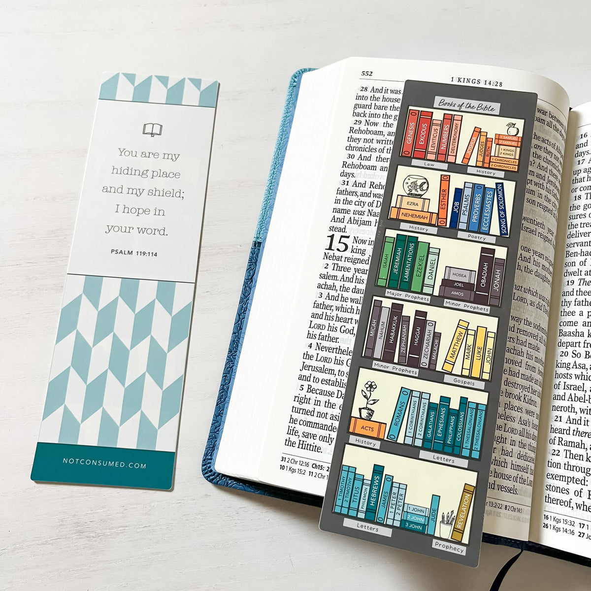 Books of the Bible bookmark
