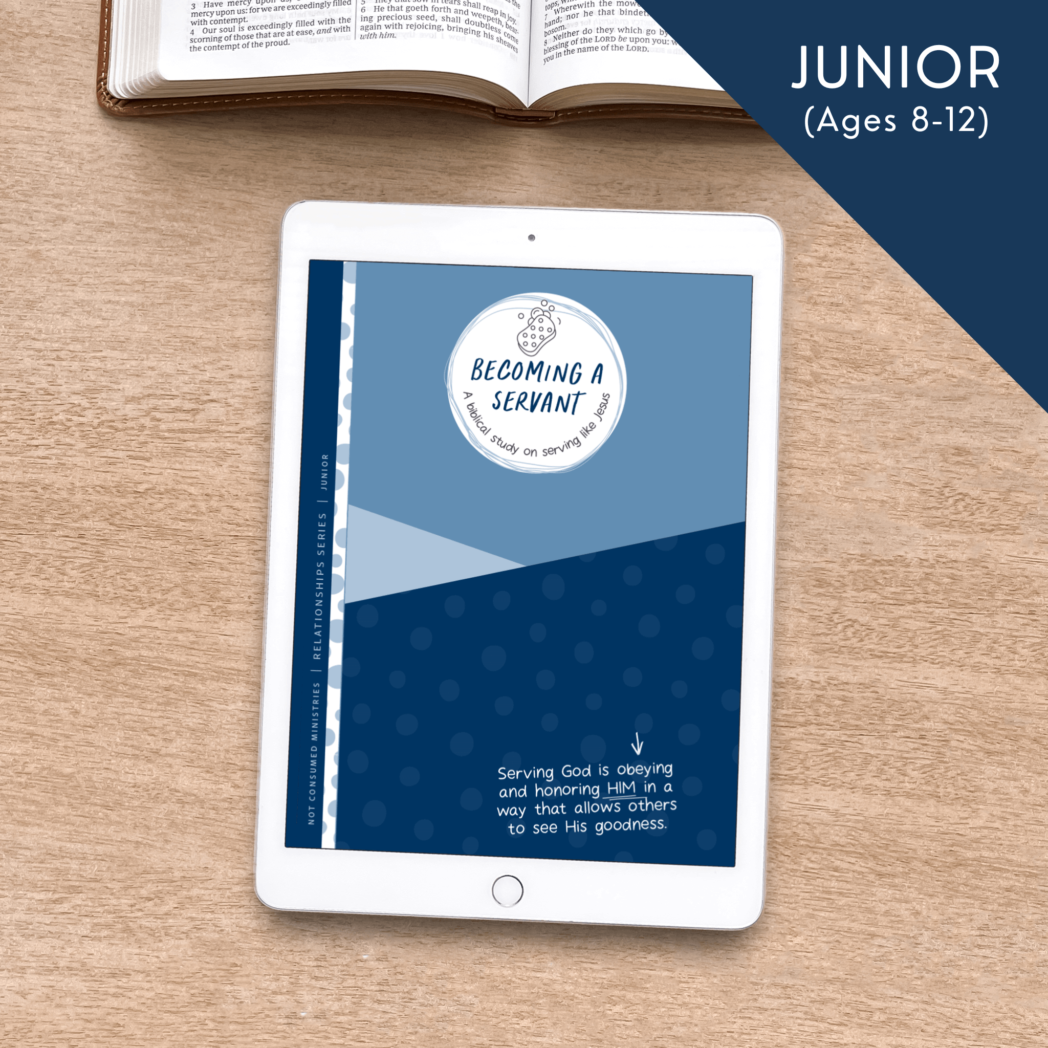 Becoming a Servant Bible Study (Digital Site License) – Not Consumed