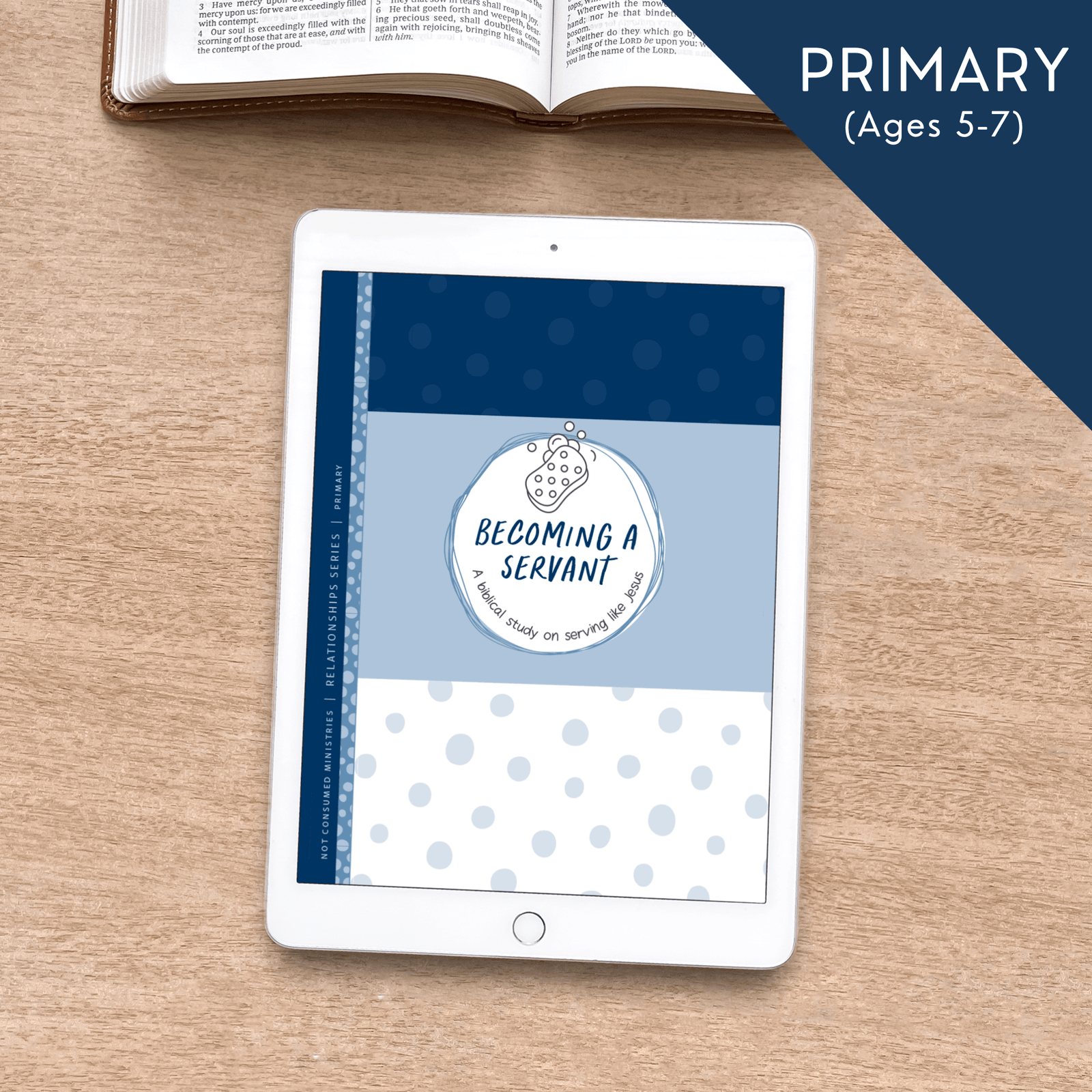 becoming a servant bible study for children - digital