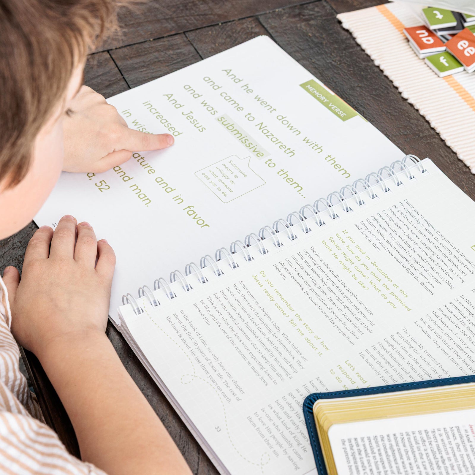 learning to read Christian curriculum