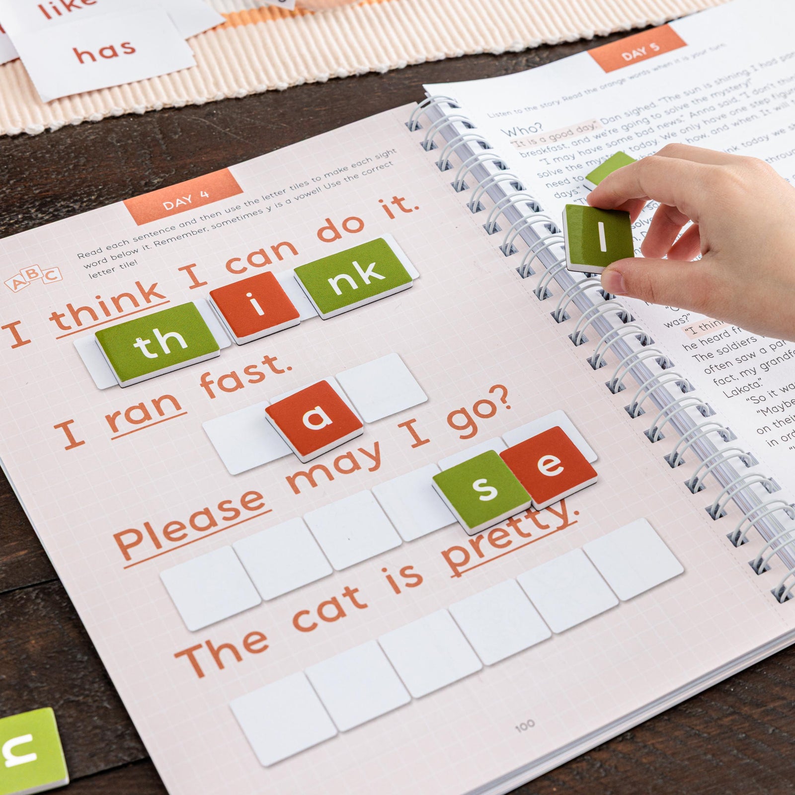 hands on learning to read