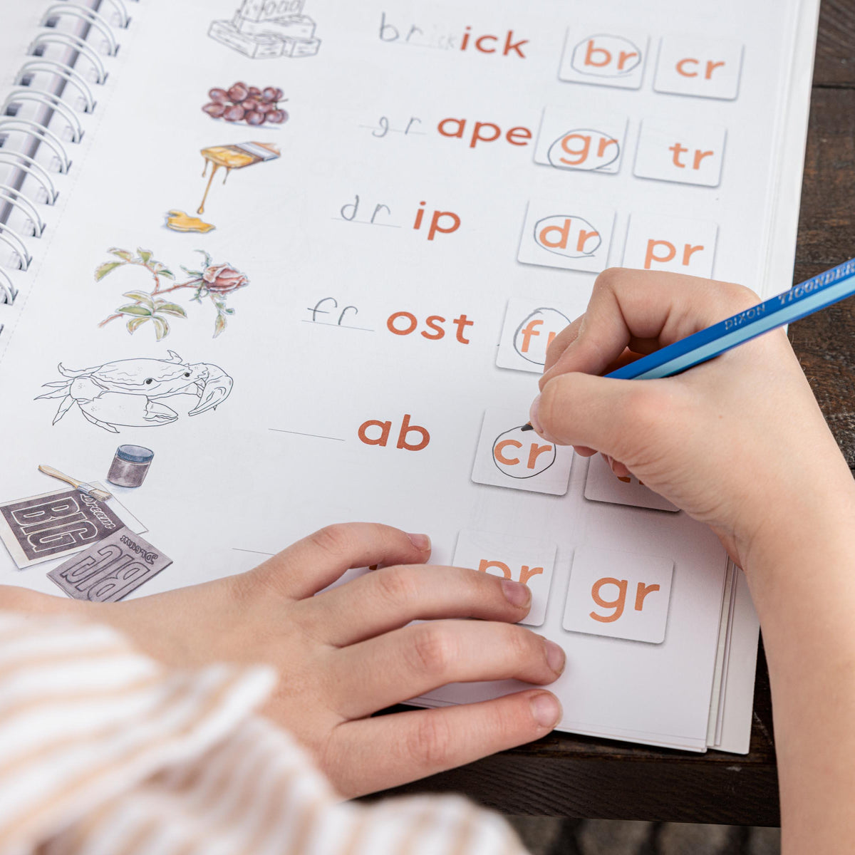 blending letter sounds