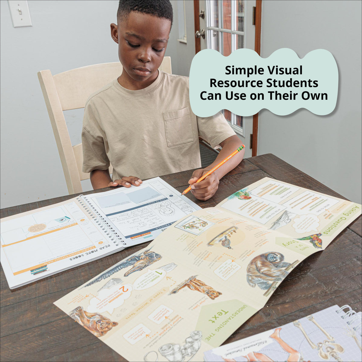 Teach independence with reading