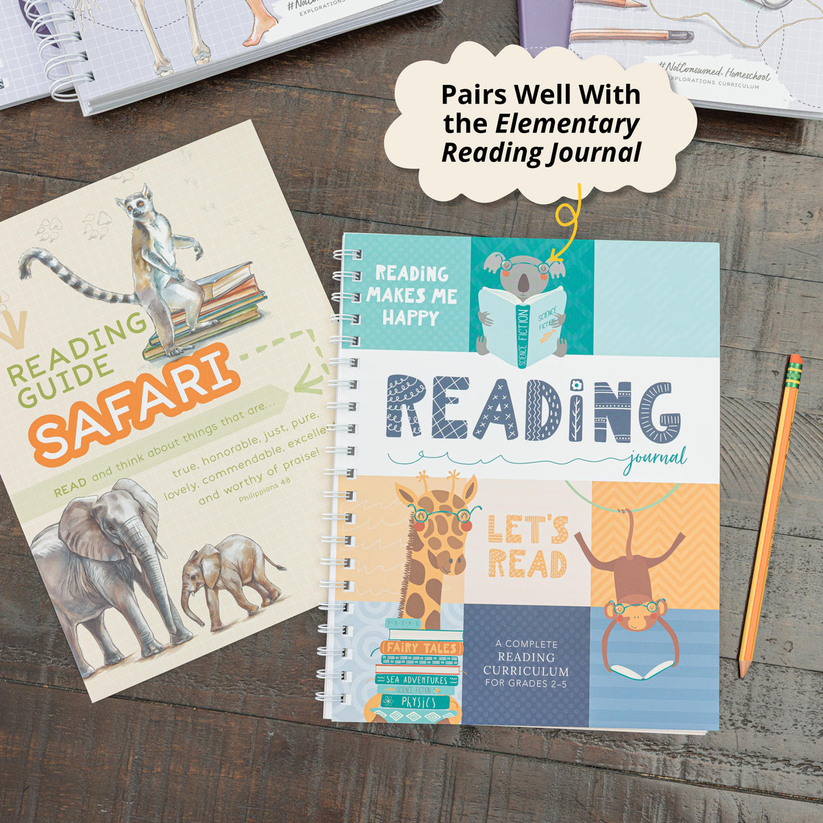 Use with the elementary reading journal