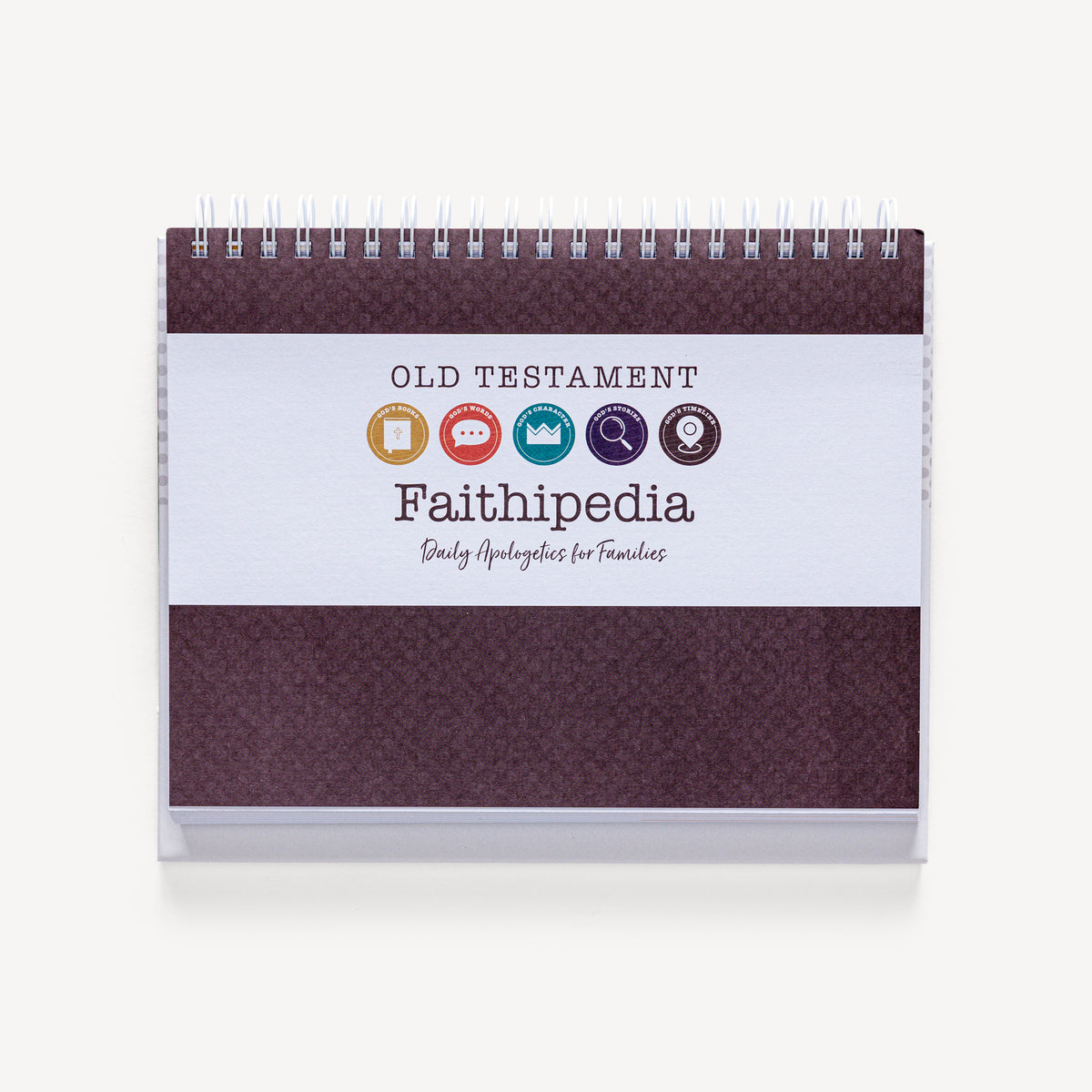 Faithipedia Old Testament Flipbook: Daily Apologetics for Families