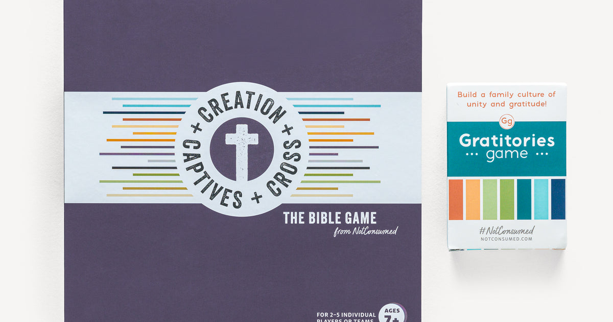 Creation, Captives, Cross and Gratitories Game Bundle – Not Consumed