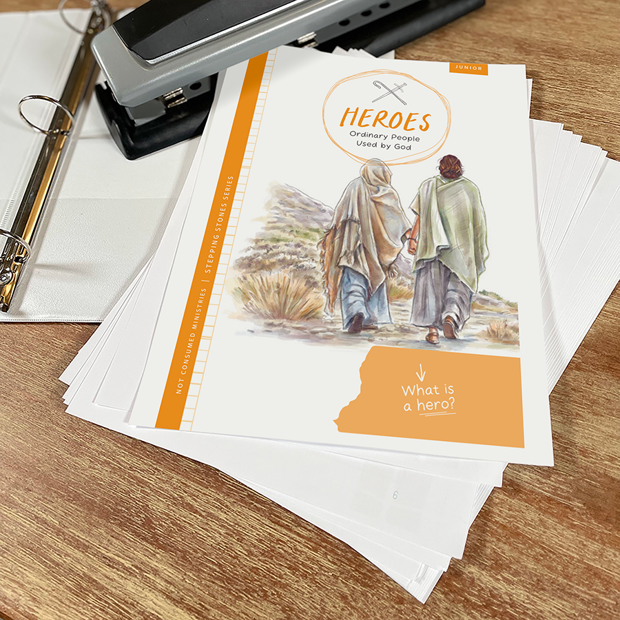Digital printable Heroes Bible study