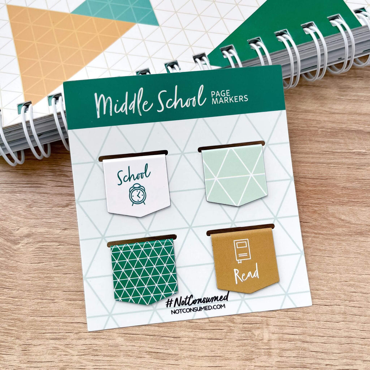 Homeschool Planner Page Markers