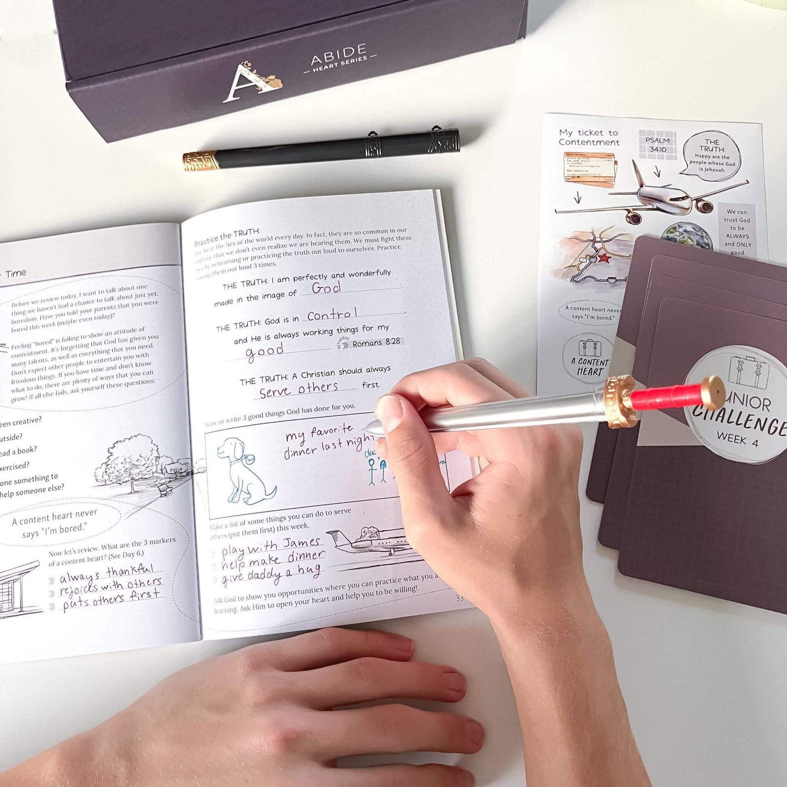 Abide Heart Series Bundle for kids