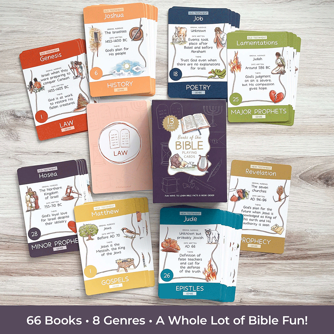 Books of the Bible Playing Cards Game