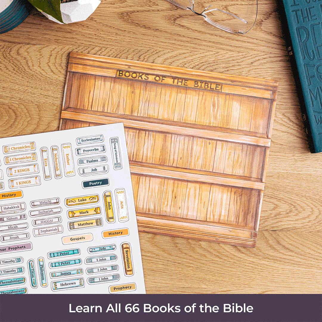 Interactive way to memorize the Books of the Bible