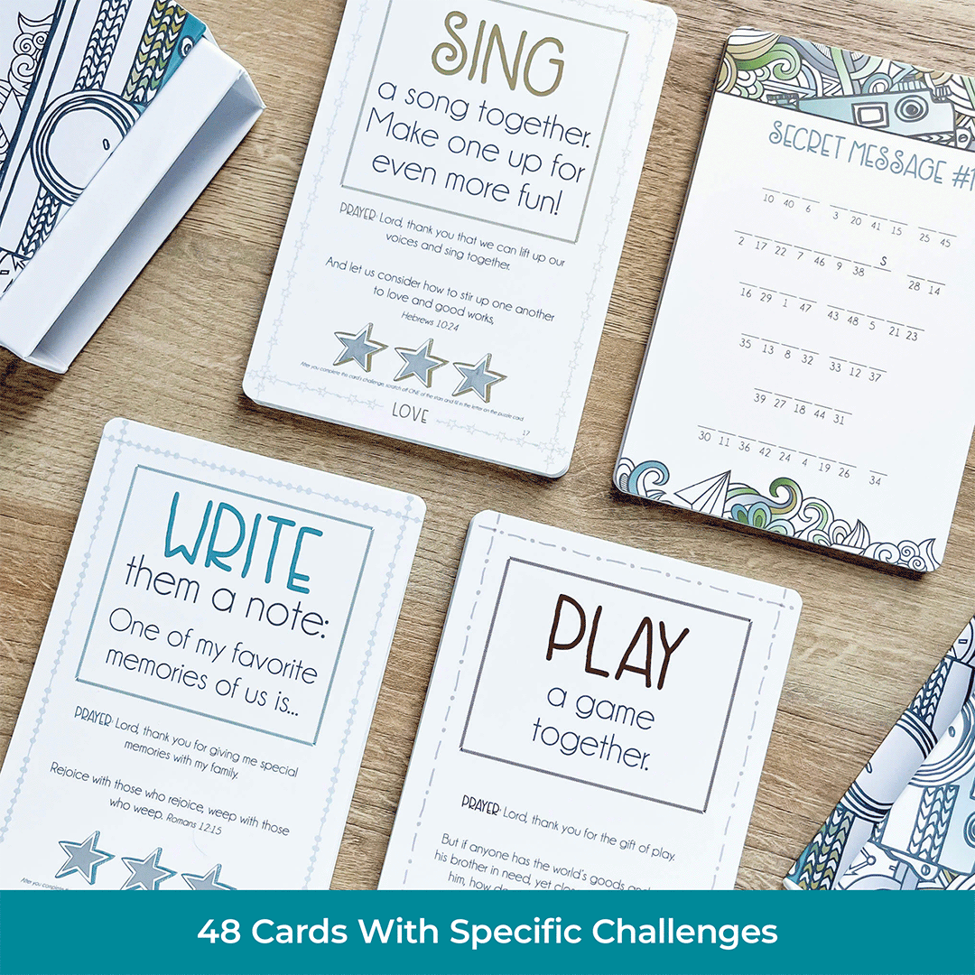 Sibling Challenge Game for kids and families