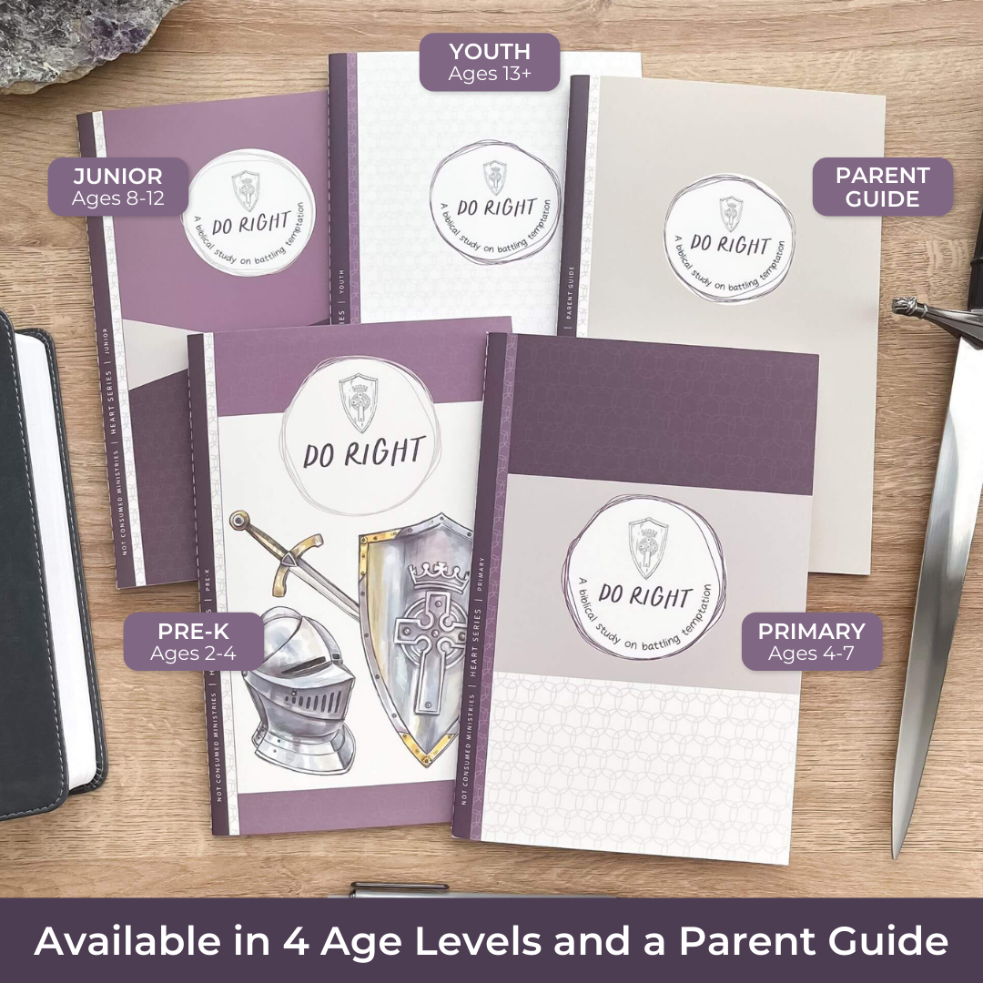 Family Bible study on doing the right things