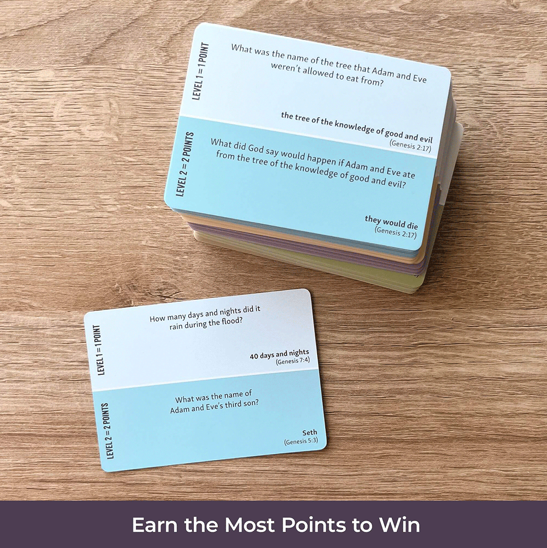 Biblical trivia game