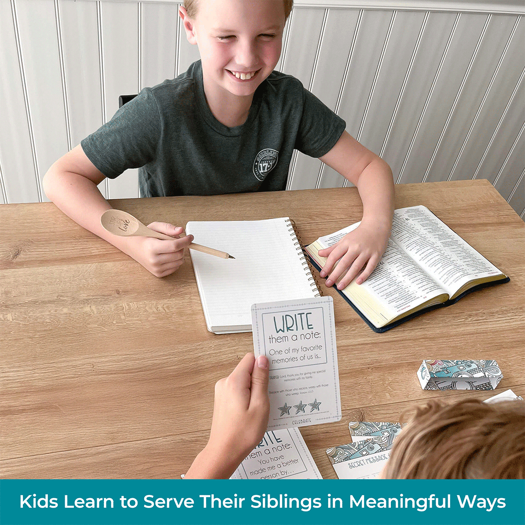 Serve your siblings