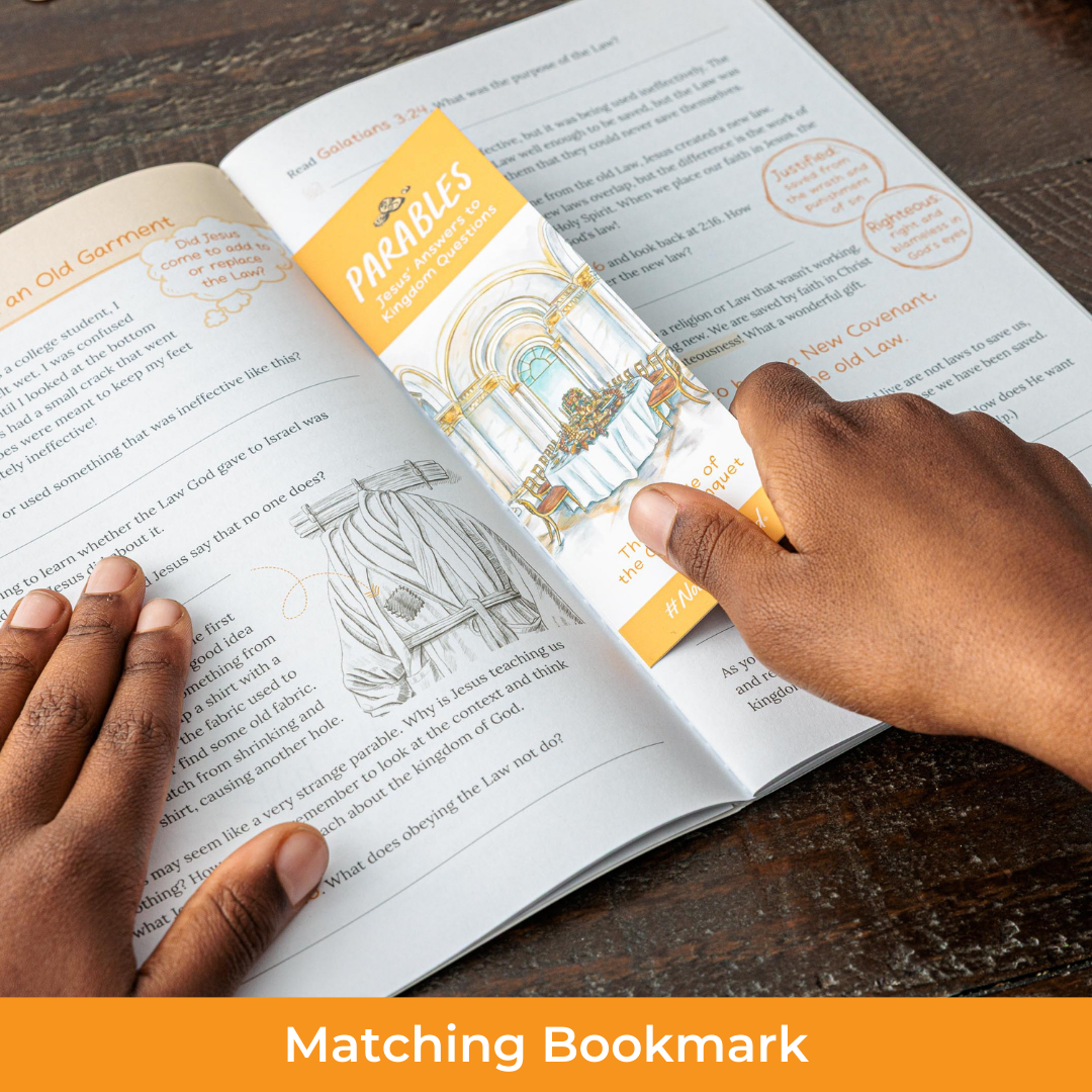 Parables Bible Study book mark