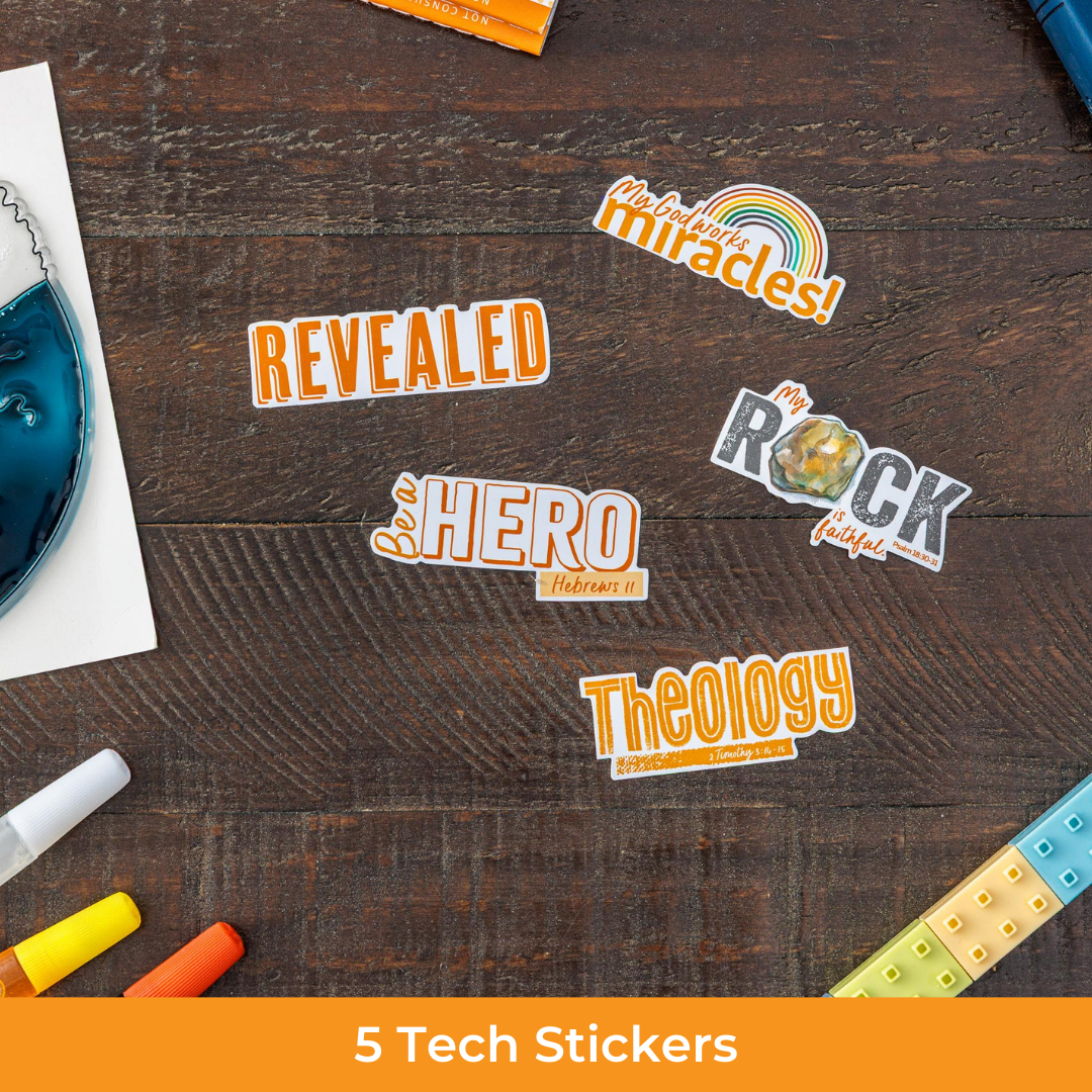 Biblical Bible study stickers