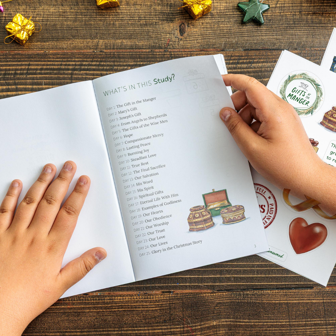Table of Contents for Gifts at the Manger