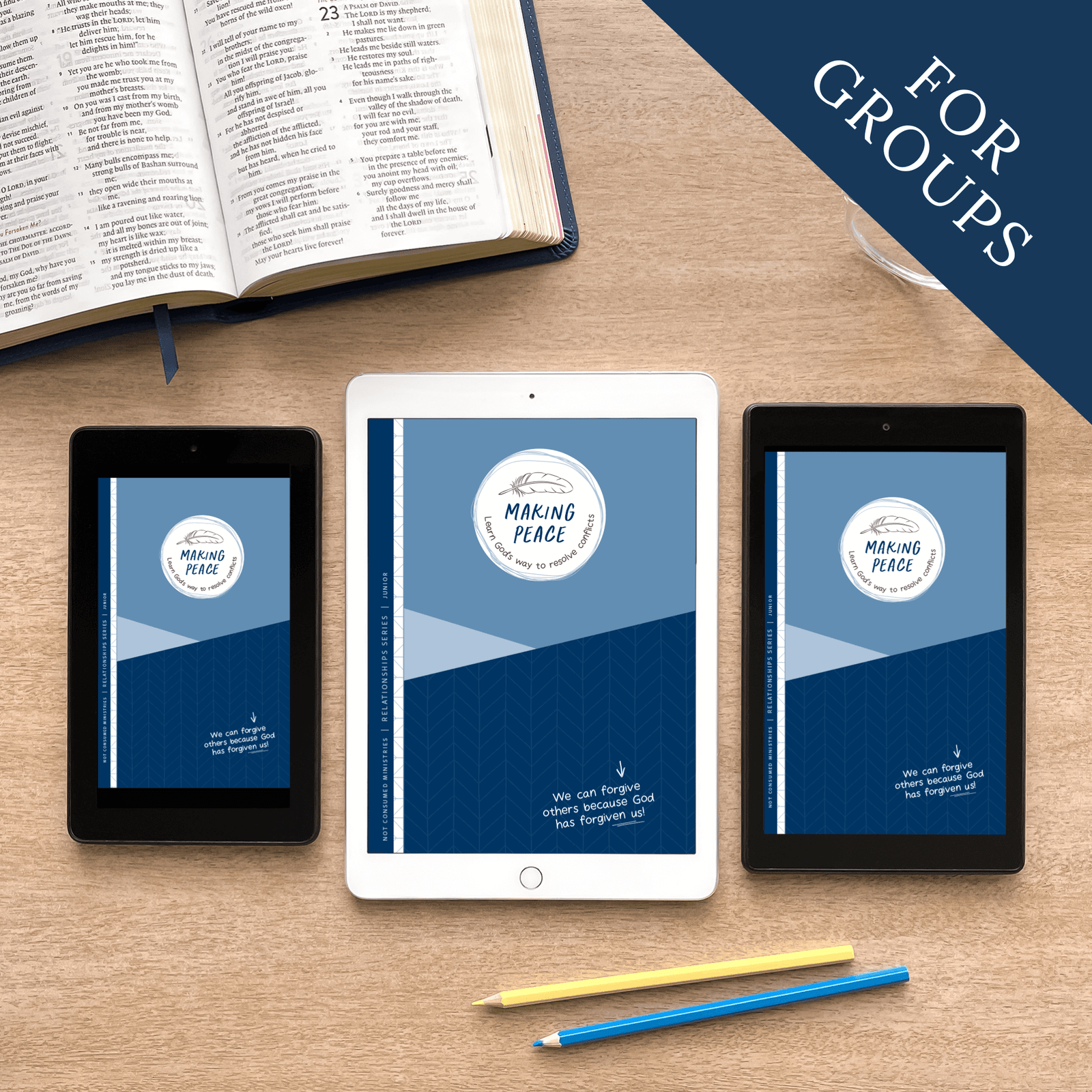 Conflict Resolution family Bible Study digital