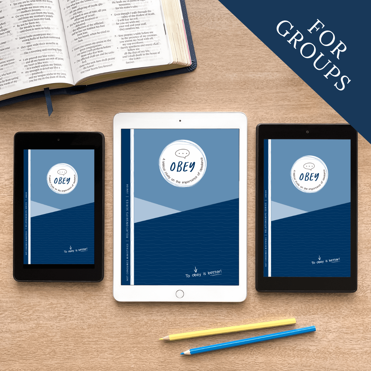 Obey Group Bible Study - Digital Printable