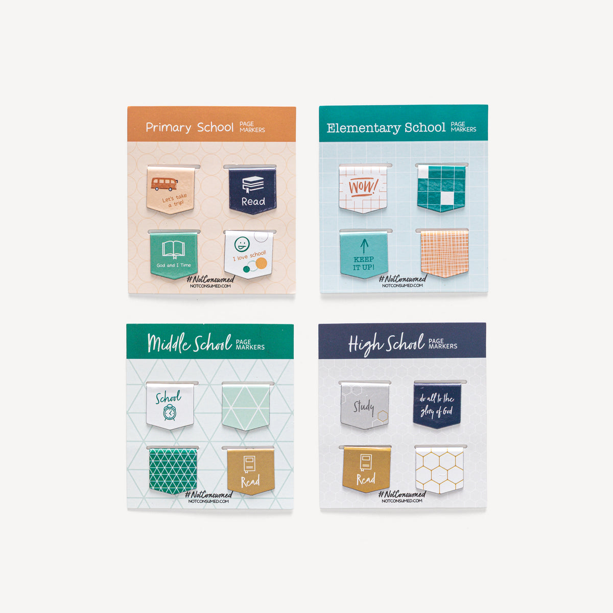 Homeschool Page Markers