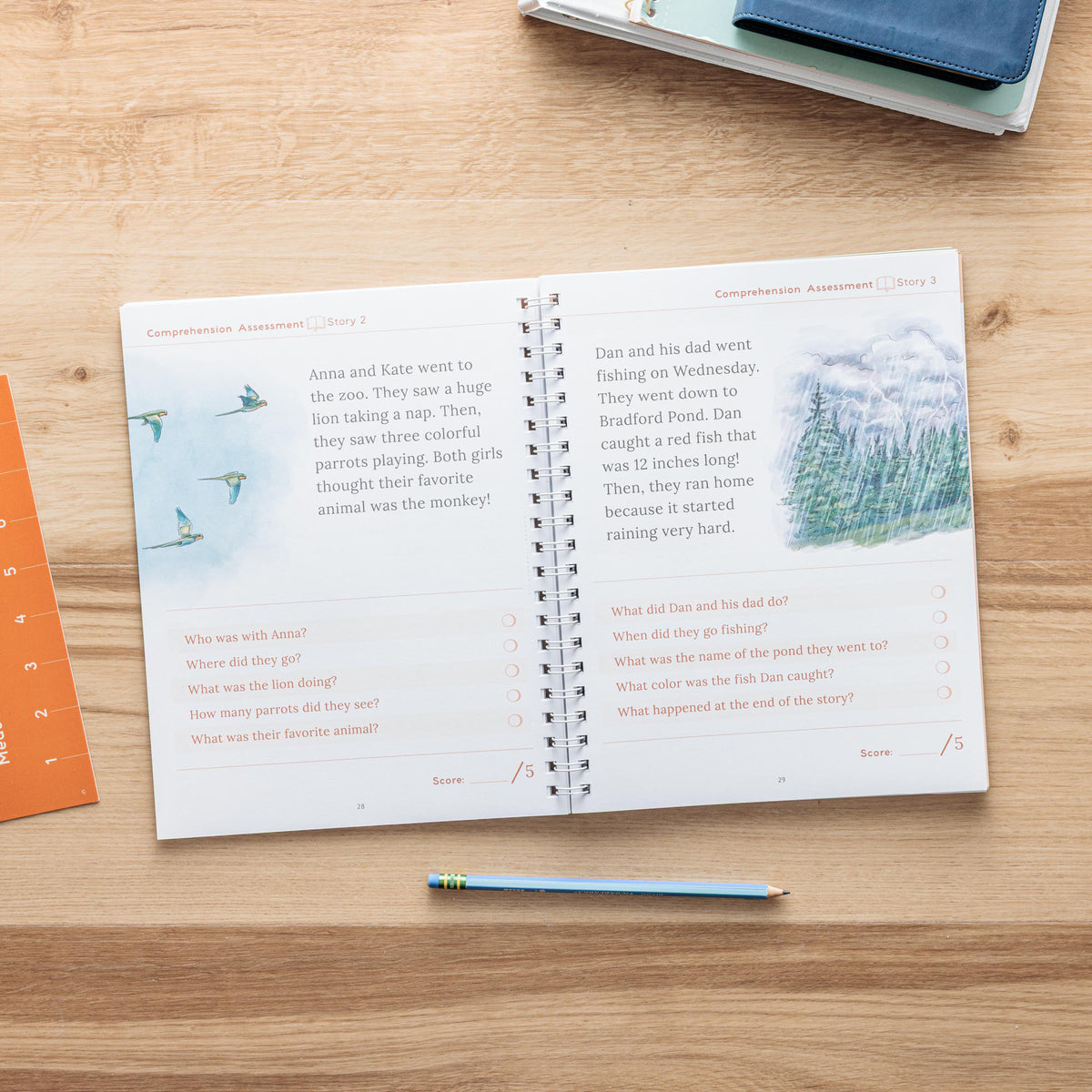 Reading comprehension assessment 