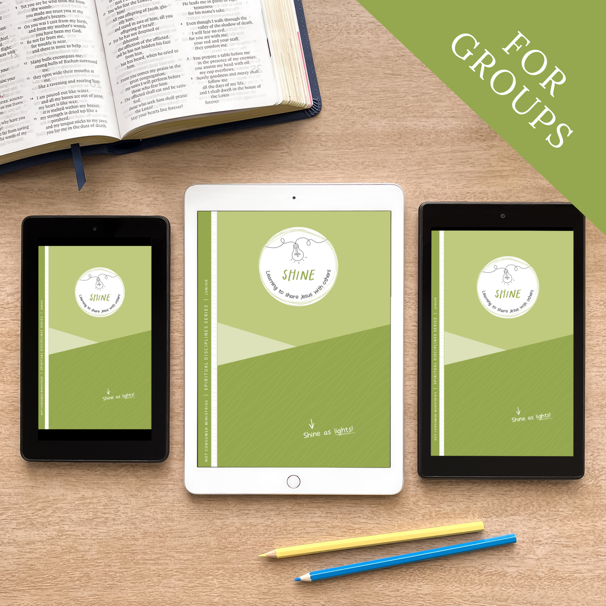 Shine: Learning to Share Jesus with Others Bible Study (Digital Site License)