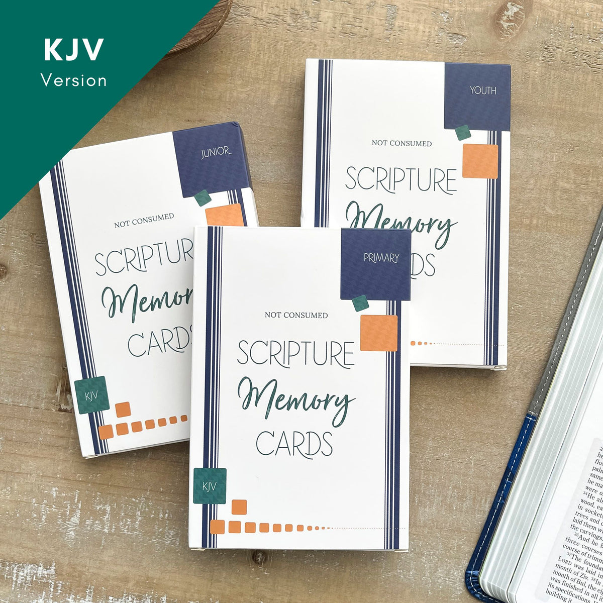 Scripture Memory Cards for kids and teens