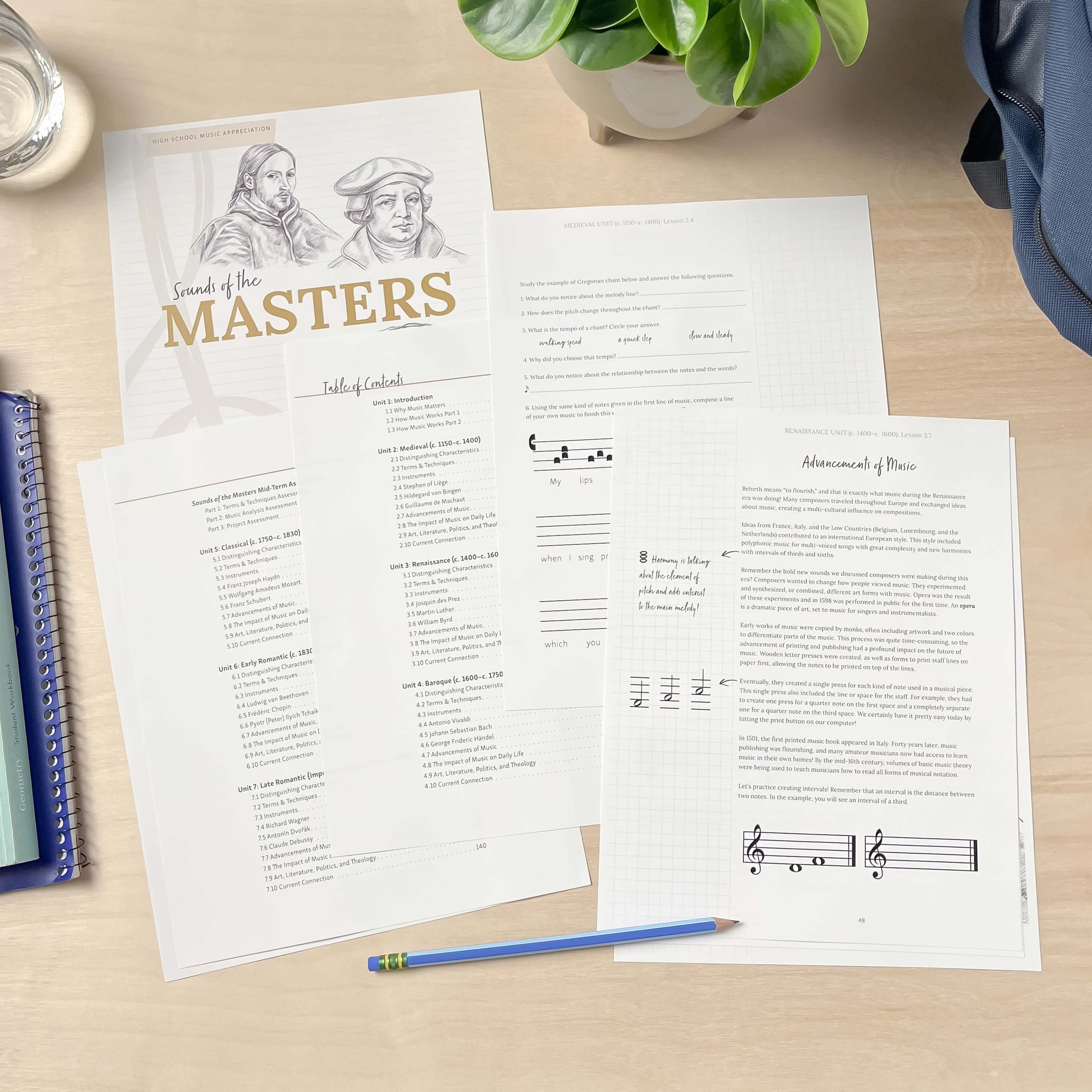 Sounds of the Masters: A Music History Course (Digital) – Not Consumed