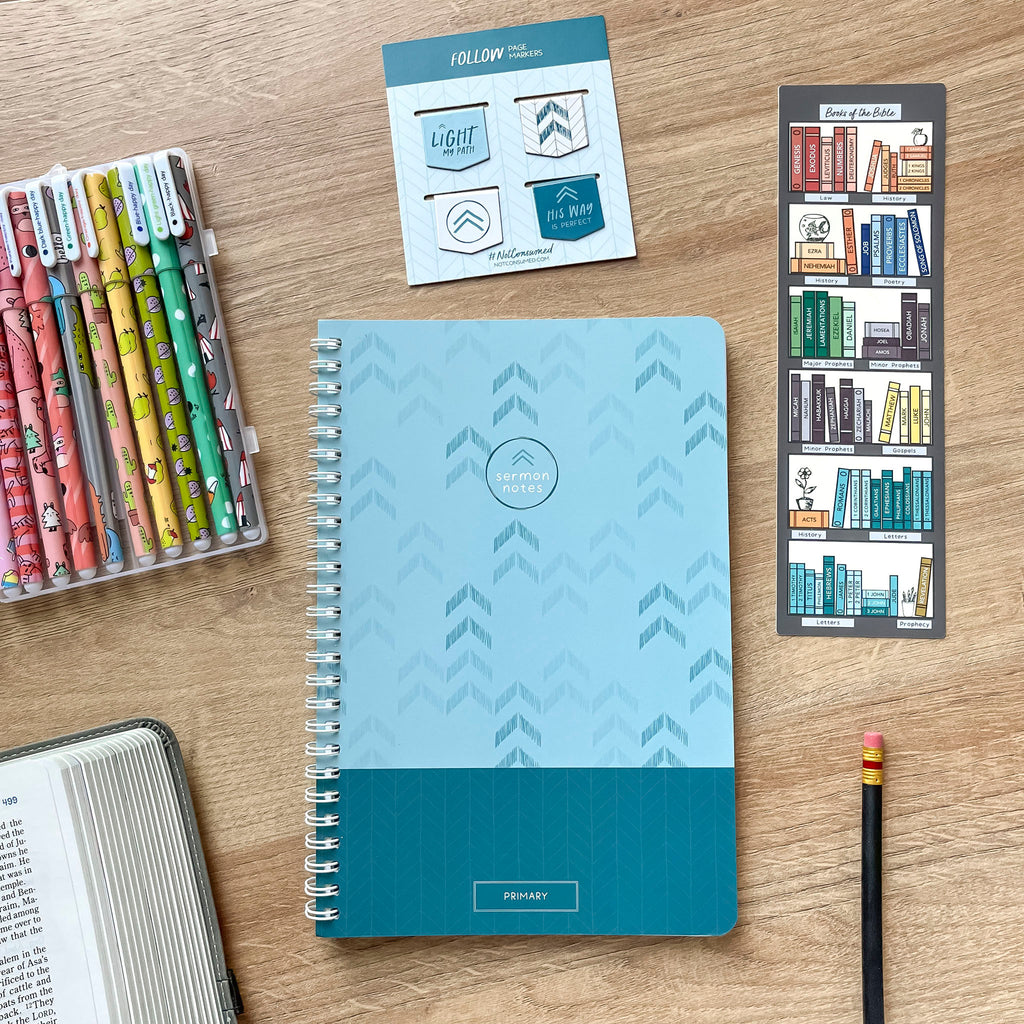 Sermon Notebook Bundle for children