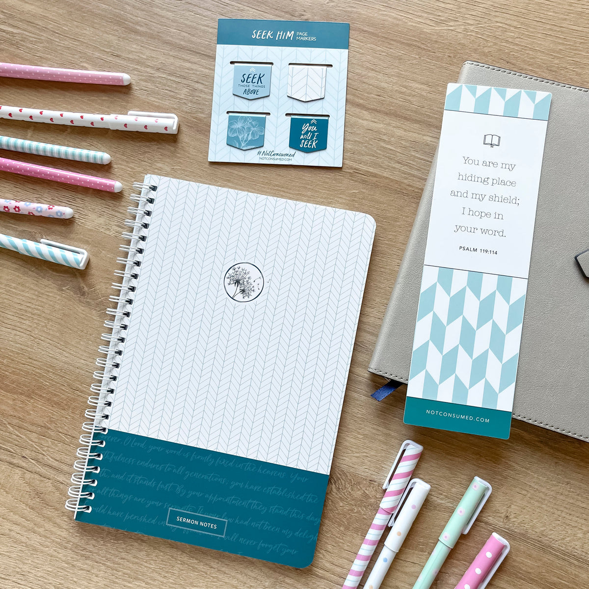 Sermon Notebook Bundle for young adults