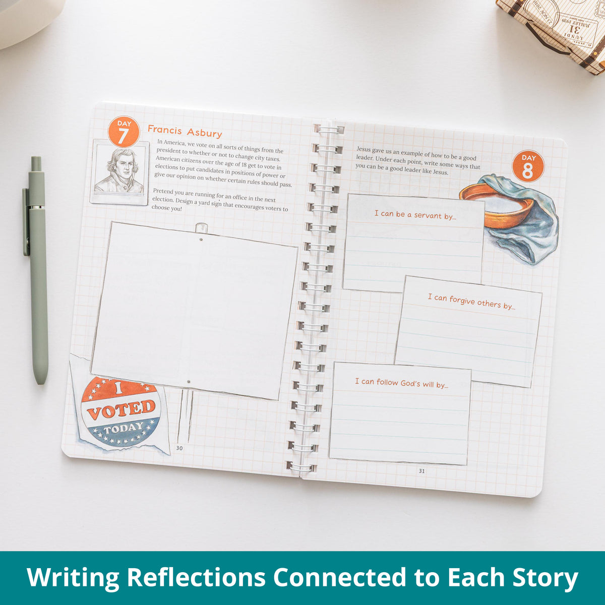 Meaningful morning basket work